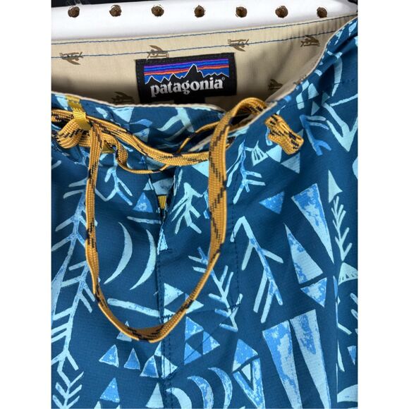 Patagonia Planing multi pattern print board shorts size 31 - Picture 5 of 6
